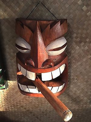 New Cigar Tiki Mask Smokin' Tikis Hawaii