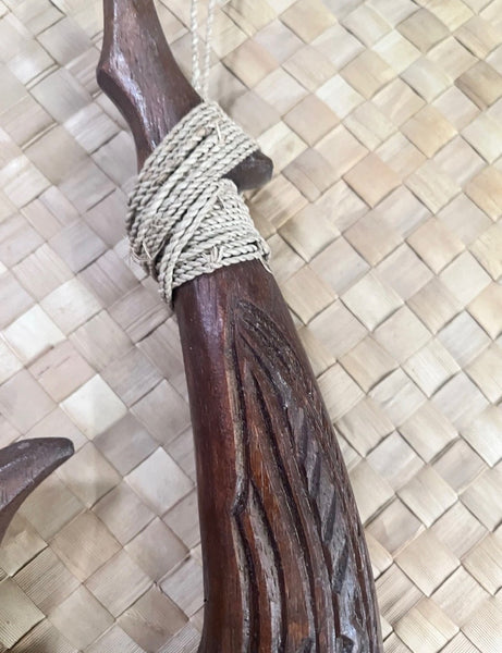Tattooed Makau or Hawaiian Fish Hook reproduction