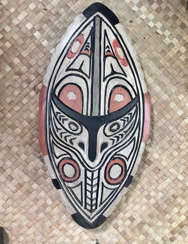 Papua New Guinea style shield mask