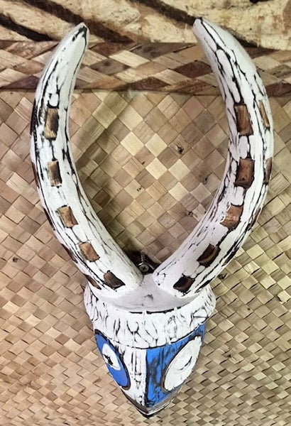 NEW Disney Style Horned Tiki Mask produced by Smokin' Tikis