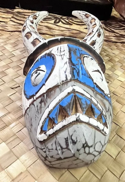 NEW Disney Style Horned Tiki Mask produced by Smokin' Tikis