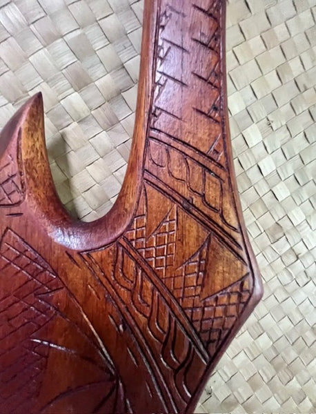 NEW Fijian style war axe produced  by Smokin Tikis