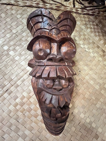 New Mini-Mask Big Toe Designed Tiki Mask by Smokin' Tikis Hawaii