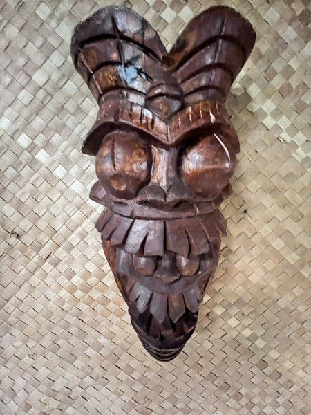 New Mini-Mask Big Toe Designed Tiki Mask by Smokin' Tikis Hawaii