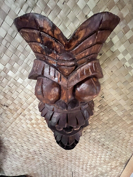 New Mini-Mask Big Toe Designed Tiki Mask by Smokin' Tikis Hawaii