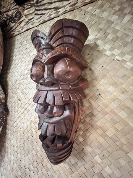 New Mini-Mask Big Toe Designed Tiki Mask by Smokin' Tikis Hawaii