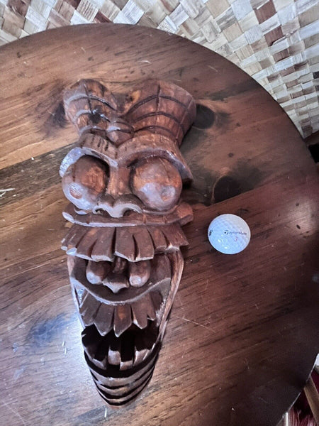 New Mini-Mask Big Toe Designed Tiki Mask by Smokin' Tikis Hawaii