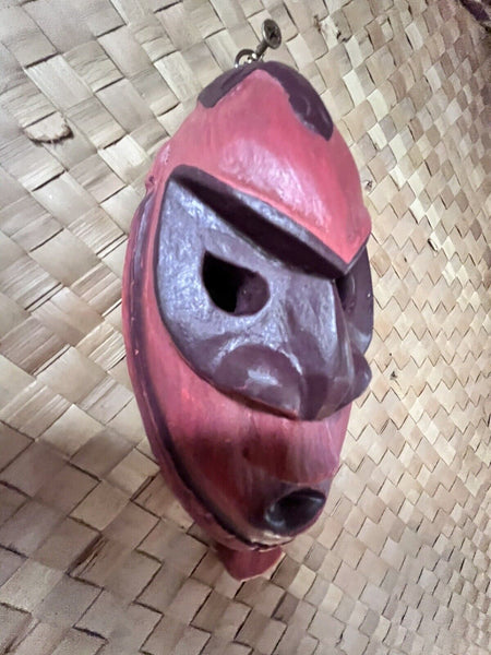 Mini PNG Style Masked Tiki Mask by Smokin' Tikis Hawaii