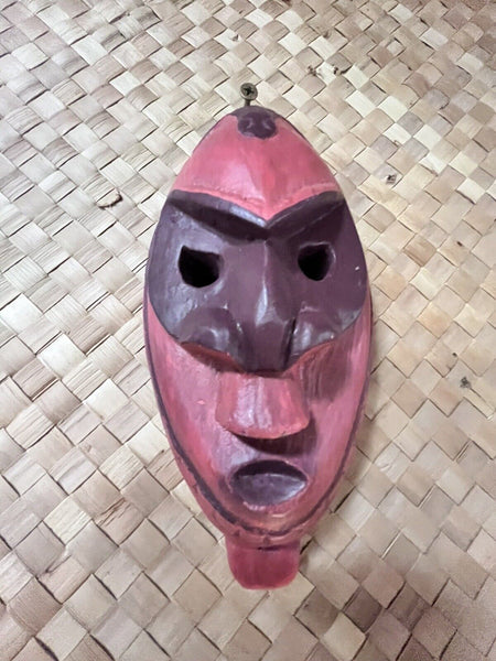 Mini PNG Style Masked Tiki Mask by Smokin' Tikis Hawaii