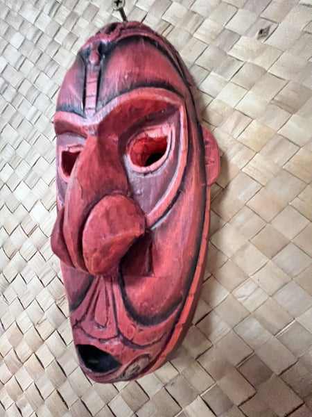 Mini PNG Style Bone Head Tiki Mask by Smokin' Tikis Hawaii