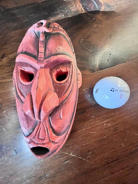 Mini PNG Style Bone Head Tiki Mask by Smokin' Tikis Hawaii