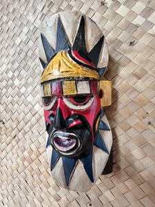 Mini PNG Style Traditional Sepik River Tiki Mask by Smokin' Tikis Hawaii