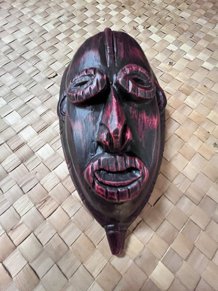 Mini PNG Style Goatee Tiki Mask by Smokin' Tikis Hawaii