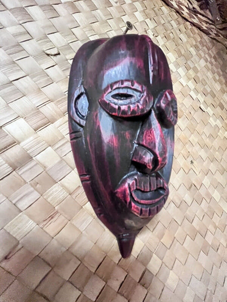 Mini PNG Style Goatee Tiki Mask by Smokin' Tikis Hawaii