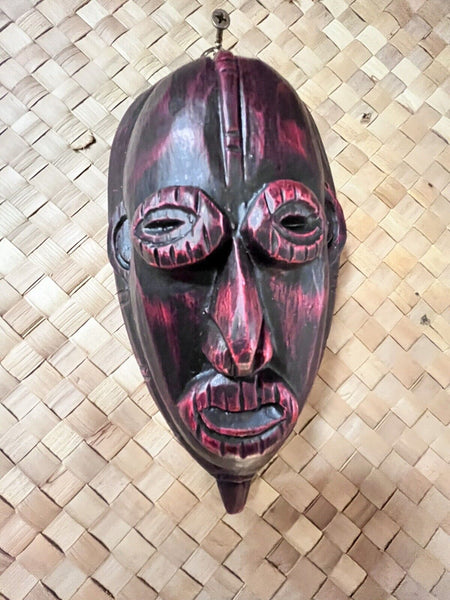 Mini PNG Style Goatee Tiki Mask by Smokin' Tikis Hawaii