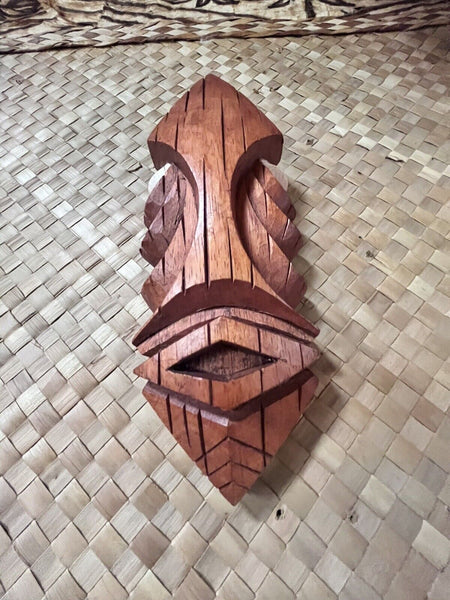 New Mini-Tiki Fish Mask, A Doug Horne Design Smokin Tikis Hawaii