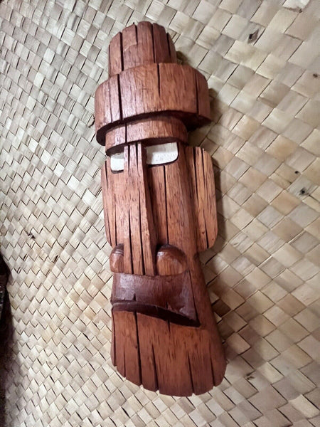 New Mini-Mask, Moai Hat Tiki Mask by Smokin' Tikis Hawaii