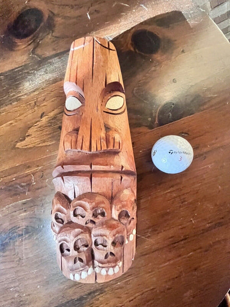 New Mini-Mask, Moai Skull Pile Tiki Mask by Smokin' Tikis Hawaii