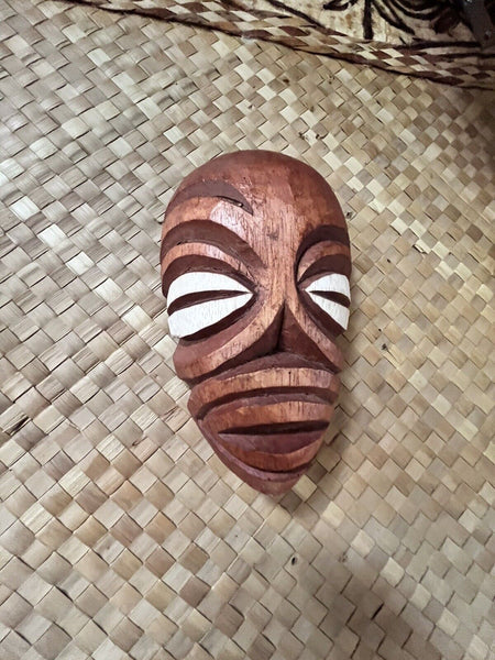 Mini Fiji Tiki Mask by Smokin' Tikis Hawaii