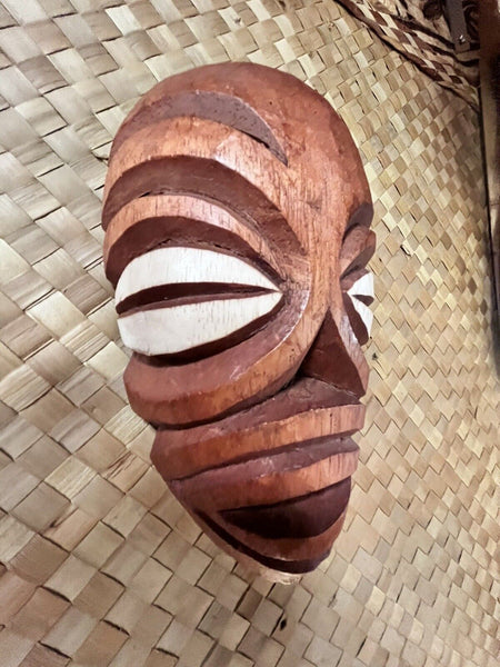 Mini Fiji Tiki Mask by Smokin' Tikis Hawaii