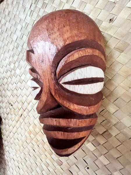 Mini Fiji Tiki Mask by Smokin' Tikis Hawaii