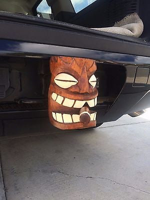 NEW Cigar Smoking Trailer Hitch receiver insert Hawaii Smokin Tikis