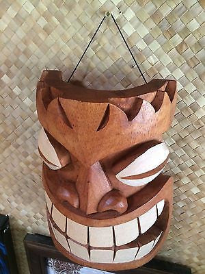 NEW Tiki Mask / Sconce bar not a mug Hawaii Smokin Tikis