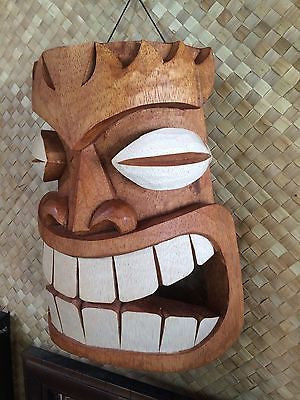 NEW Tiki Mask / Sconce bar not a mug Hawaii Smokin Tikis