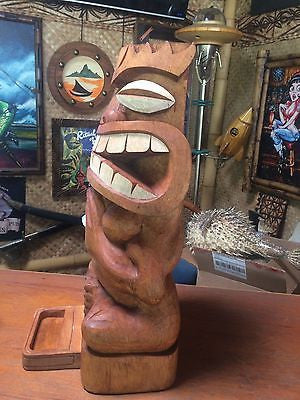 NEW Tiki Bottle Opener bar not mug Hawaii Smokin Tikis