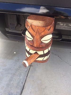 NEW Cigar Smoking Trailer Hitch receiver insert Hawaii Smokin Tikis