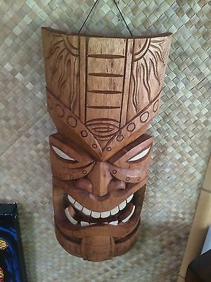 NEW Fang Tiki Mask bar Hawaii Smokin Tikis  f1