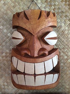 NEW Tiki Mask / Sconce bar not a mug Hawaii Smokin Tikis