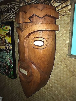 New Kon Tiki style Tiki Mask Smokin' Tikis Hawaii 1211f