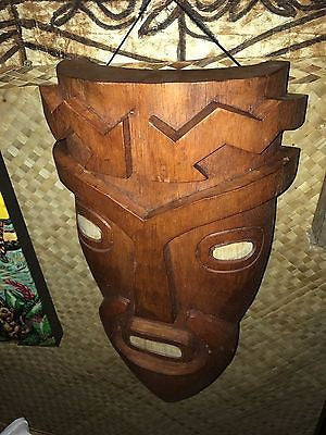 New Kon Tiki style Tiki Mask Smokin' Tikis Hawaii 1211f