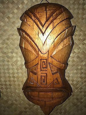 New Marquesan Tiki Mask by Doug Horne and Smokin' Tikis Hawaii 1211f