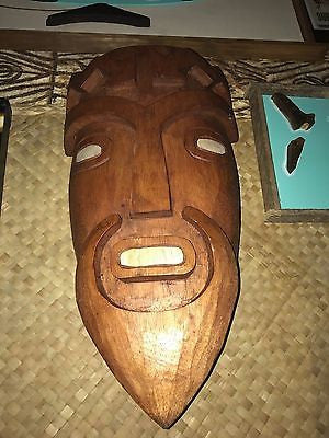 New Kon Tiki style Tiki Mask Smokin' Tikis Hawaii 1211f