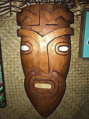 New Kon Tiki style Tiki Mask Smokin' Tikis Hawaii 1211f