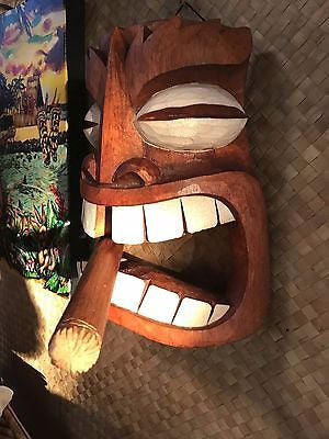 New Cigar Tiki Mask Smokin' Tikis Hawaii