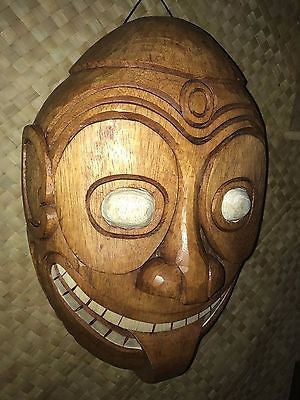 New PNG style Tiki Mask Smokin' Tikis Hawaii 1211f