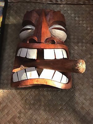 New Cigar Tiki Mask Smokin' Tikis Hawaii