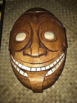 New PNG style Tiki Mask Smokin' Tikis Hawaii 1211f