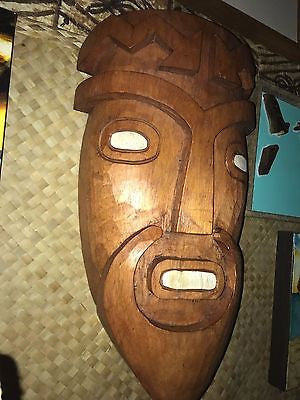New Kon Tiki style Tiki Mask Smokin' Tikis Hawaii 1211f